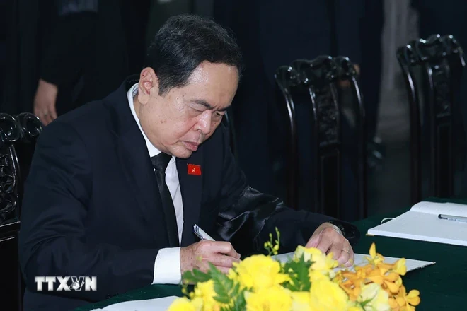 Lễ Quốc tang Tổng Bí thư Nguyễn Phú Trọng: Xúc động những dòng sổ tang của lãnh đạo Đảng, Nhà nước và nhân dân