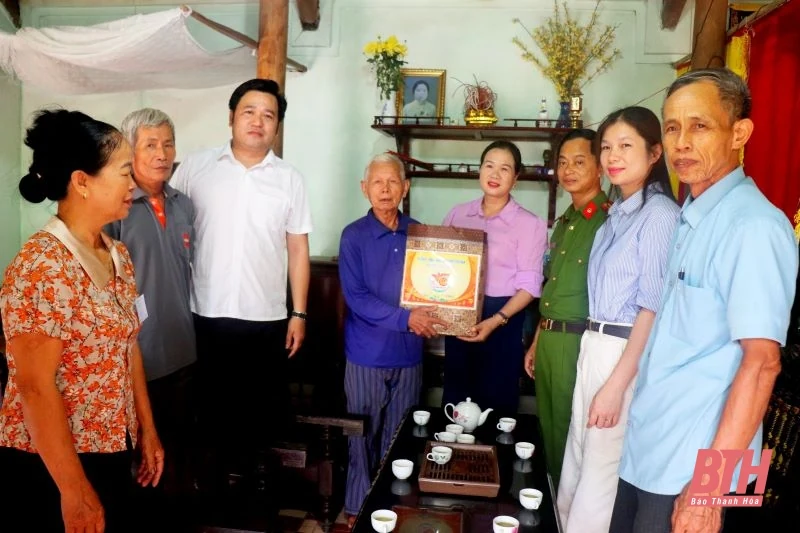 Hậu Lộc quan tâm chăm lo gia đình chính sách, người có công