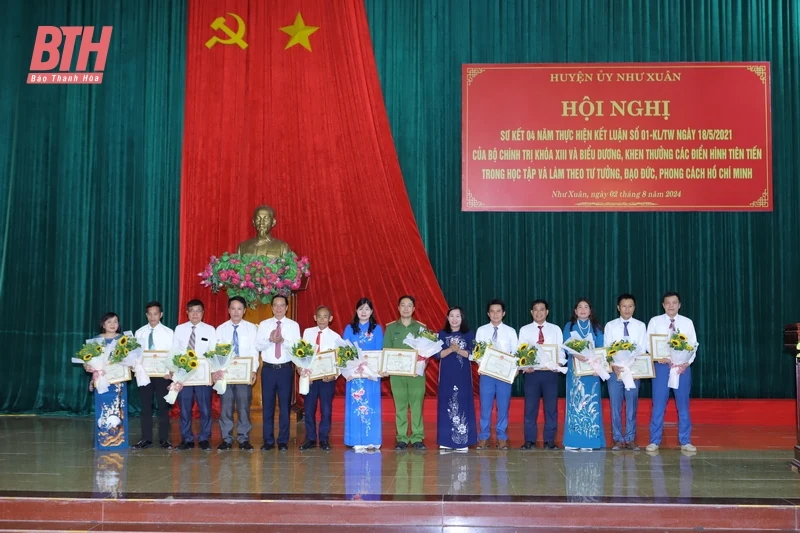 Như Xuân: Nhiều cách làm hay, sáng tạo, thiết thực, hiệu quả trong học tập và làm theo Bác 