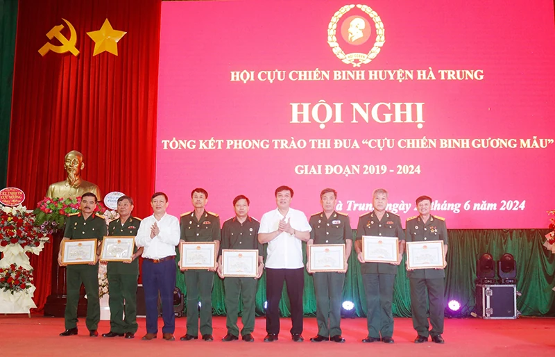 Hà Trung phát huy tính tiên phong, gương mẫu của cựu chiến binh trong phát triển kinh tế
