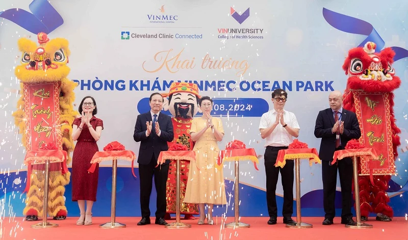 m88 the thao khai trương phòng khám đa khoa quốc tế tại Vinhomes Ocean Park