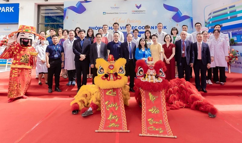 m88 the thao khai trương phòng khám đa khoa quốc tế tại Vinhomes Ocean Park
