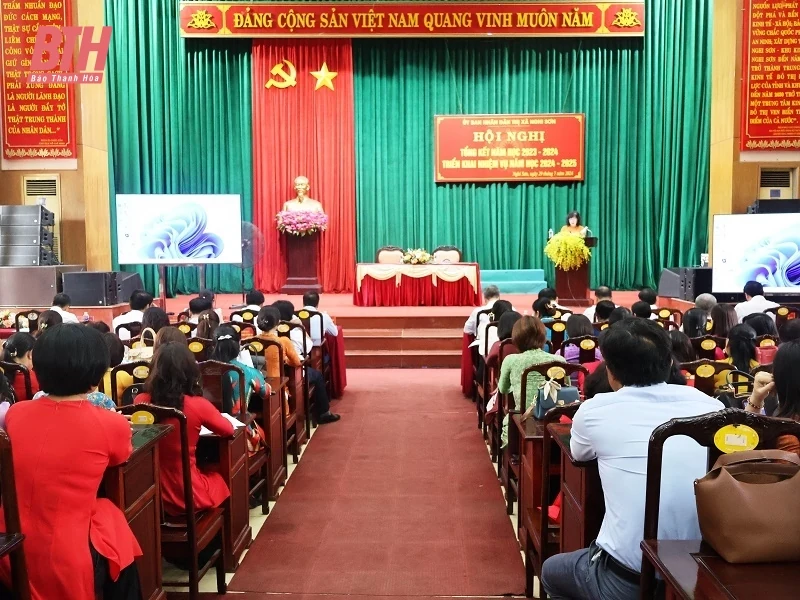 Thị xã Nghi Sơn phấn đấu nâng cao chất lượng giáo dục mũi nhọn 