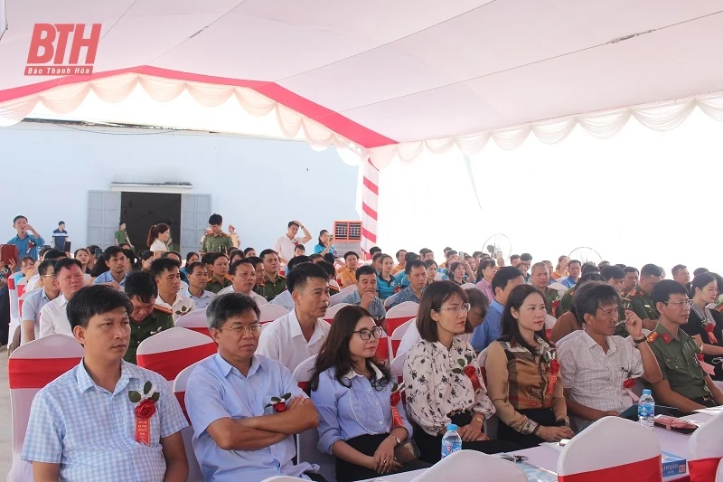 Trưởng Ban Tổ chức Tỉnh ủy Nguyễn Văn Hùng dự “Ngày hội toàn dân bảo vệ an ninh Tổ quốc năm 2024” tại Triệu Sơn