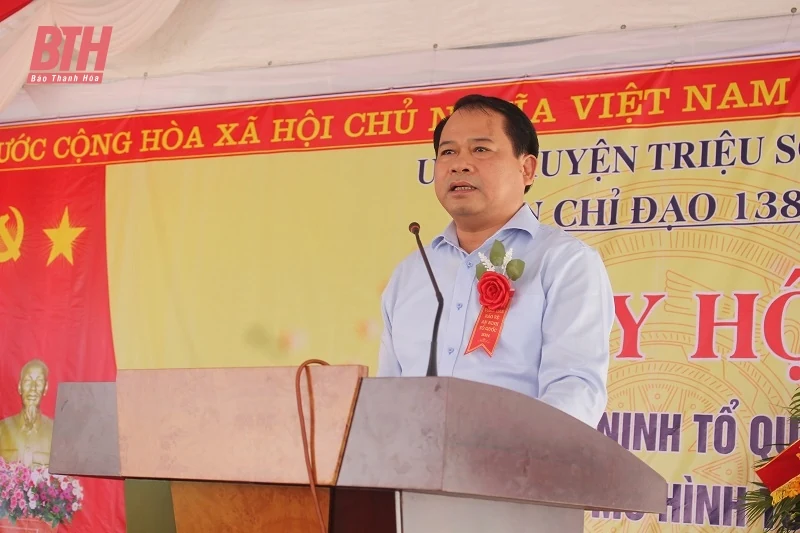 Trưởng Ban Tổ chức Tỉnh ủy Nguyễn Văn Hùng dự “Ngày hội toàn dân bảo vệ an ninh Tổ quốc năm 2024” tại Triệu Sơn