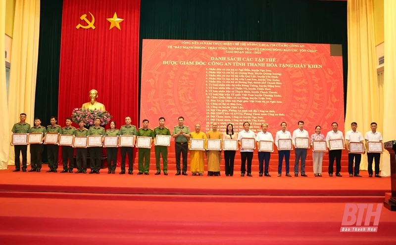 Tiếp tục đẩy mạnh phong trào toàn dân bảo vệ an ninh Tổ quốc trong đồng bào các tôn giáo