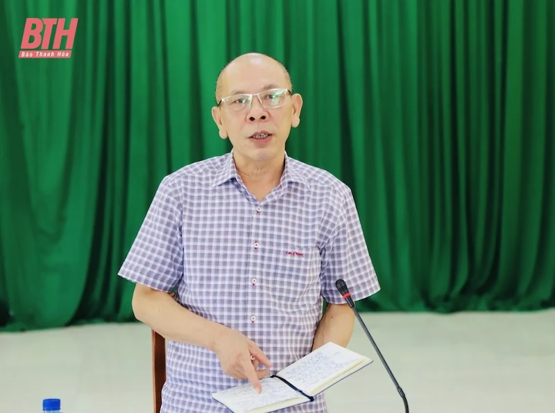 Sở Y tế kiểm tra, chỉ đạo công tác phòng, chống dịch bạch hầu tại huyện Mường Lát