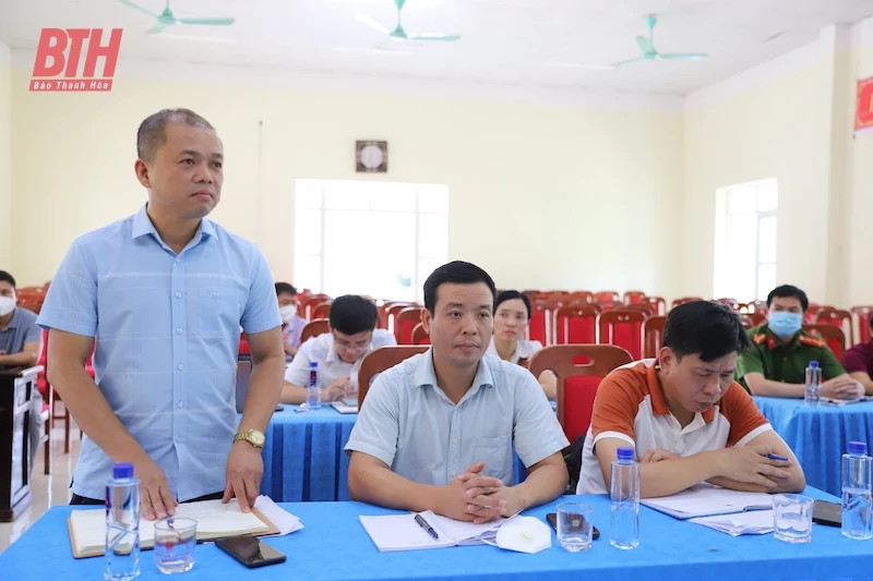 Sở Y tế kiểm tra, chỉ đạo công tác phòng, chống dịch bạch hầu tại huyện Mường Lát