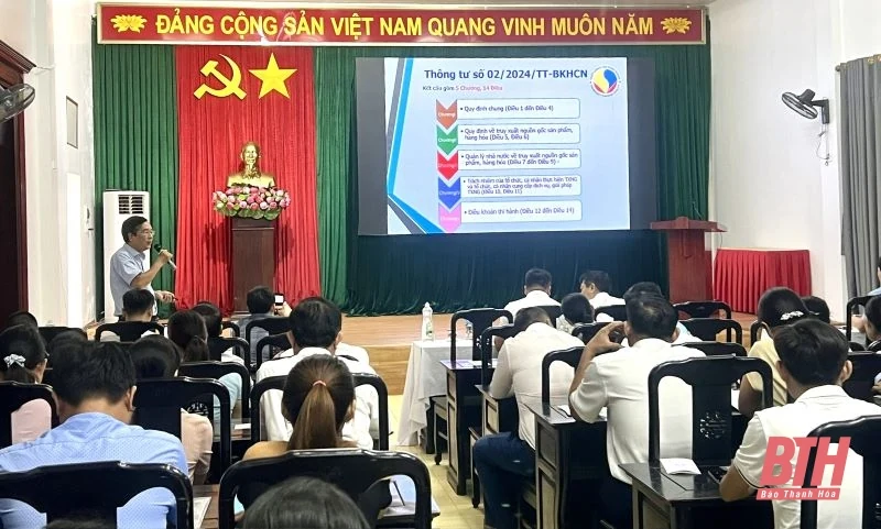 Nâng cao kiến thức về truy xuất nguồn gốc sản phẩm, hàng hóa