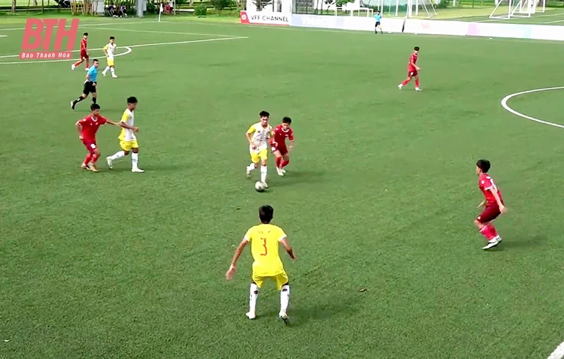 U15 Đông Á Thanh Hóa chia điểm kịch tính với đội chủ nhà U15 PVF