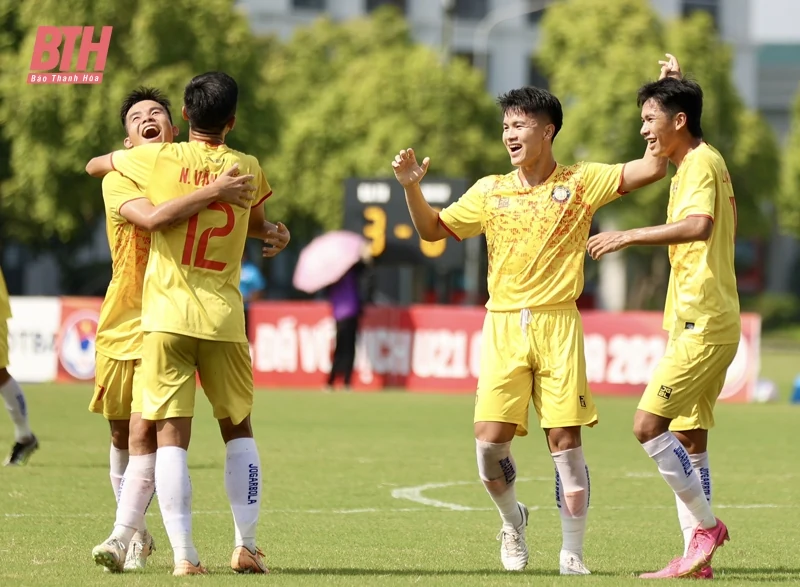 Thắng với tỷ số kỷ lục, U21 Đông Á Thanh Hóa vào bán kết Giải U21 quốc gia 2024