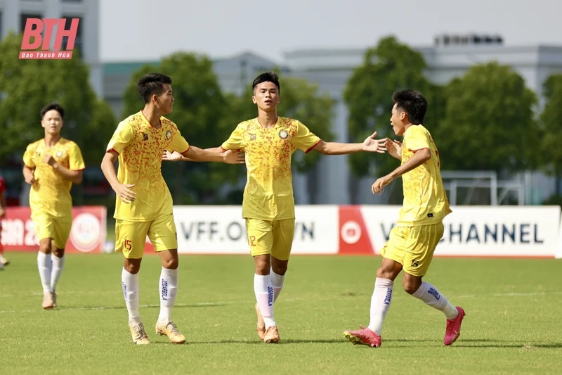 Thắng với tỷ số kỷ lục, U21 Đông Á Thanh Hóa vào bán kết Giải U21 quốc gia 2024
