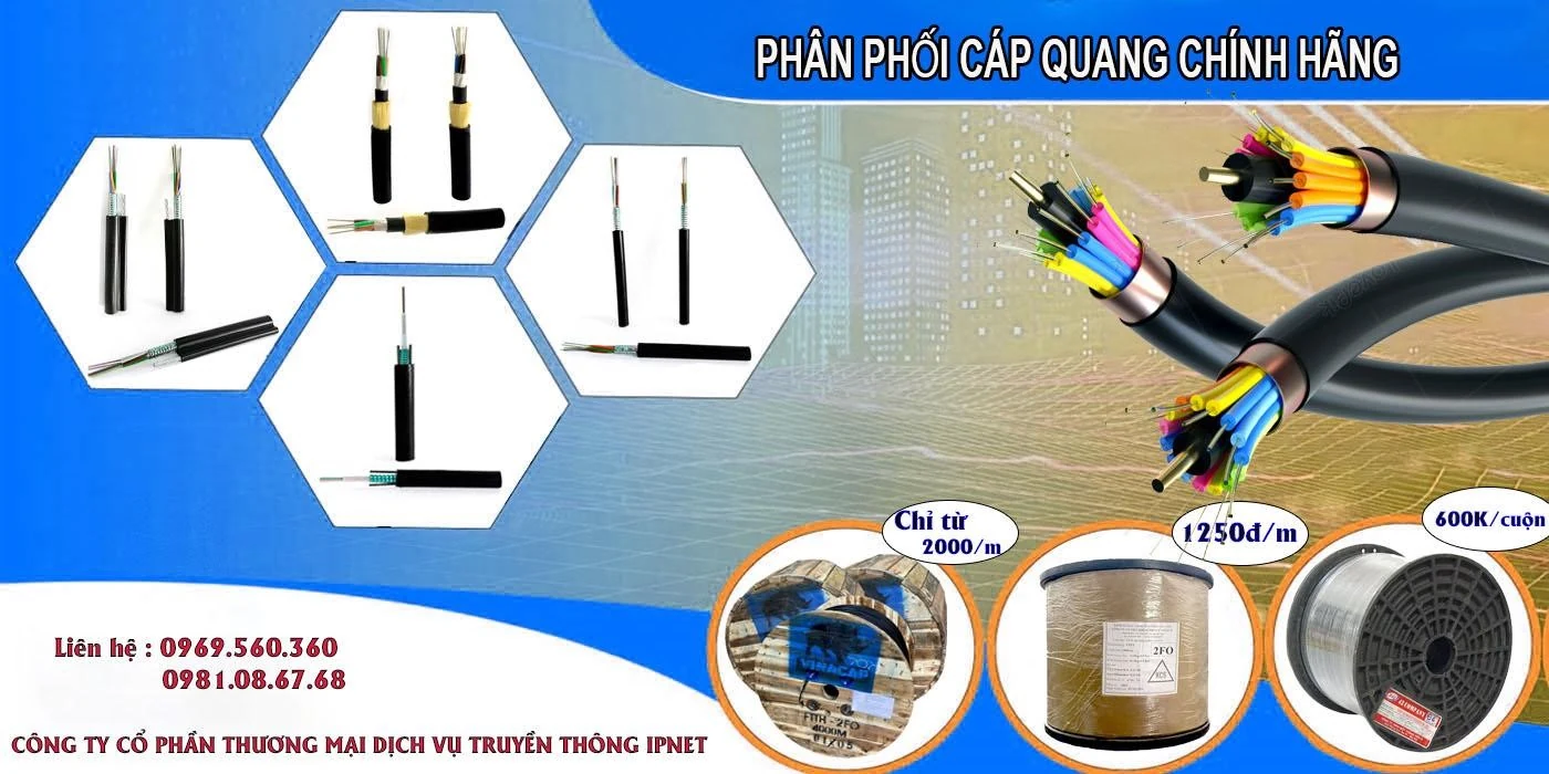 IPNET - Đơn vị cung cấp thiết bị quang chính hãng
