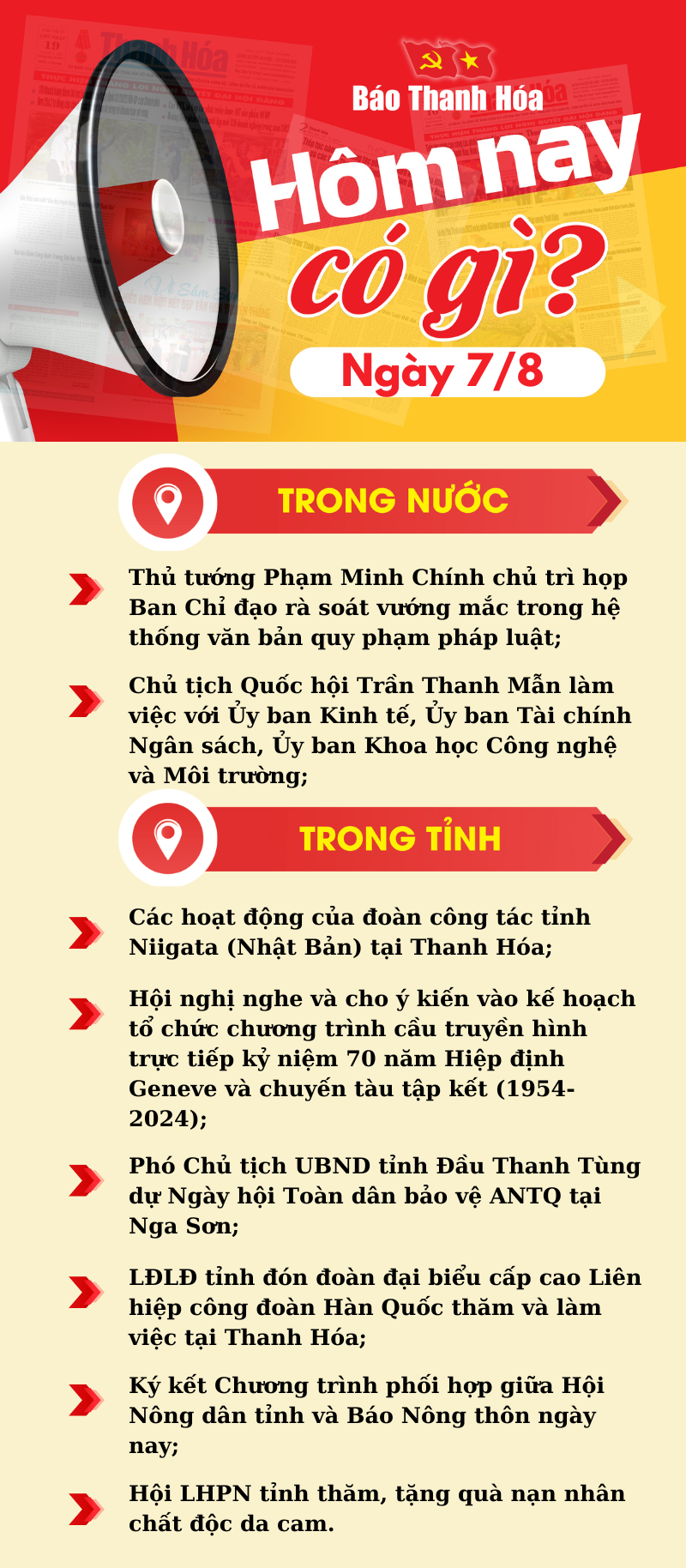 nhà cái m88 có gì? - Sự kiện nổi bật ngày 7/8/2024