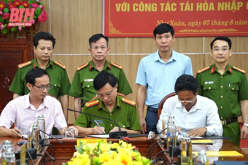 Như Xuân: Ra mắt mô hình “Doanh nghiệp với công tác tái hòa nhập cộng đồng”
