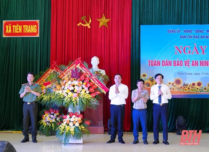 Ngày hội Toàn dân bảo vệ an ninh Tổ quốc” tại xã Tiên Trang