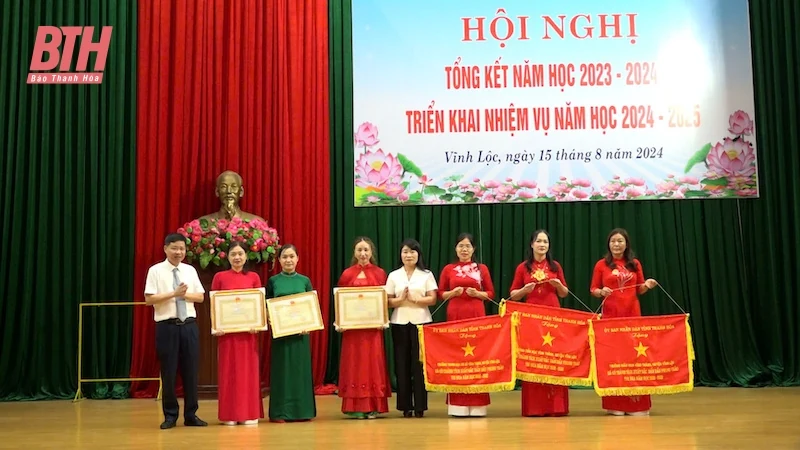 Vĩnh Lộc tổng kết năm học 2023 - 2024
