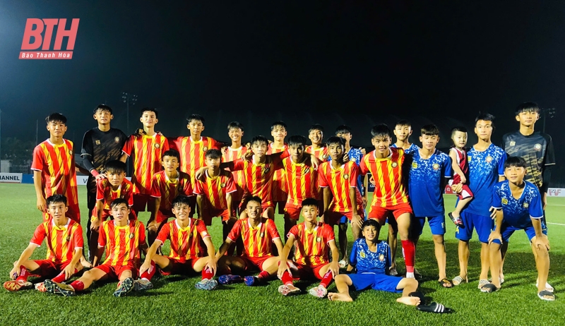 Vòng loại Giải U15 quốc gia 2024: U15 Đông Á Thanh Hóa tiếp đà chiến thắng