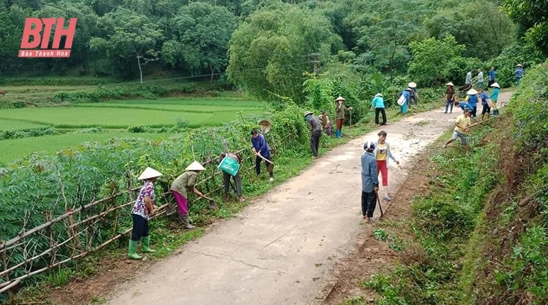 Bá Thước phát huy nội lực xây dựng nông thôn mới