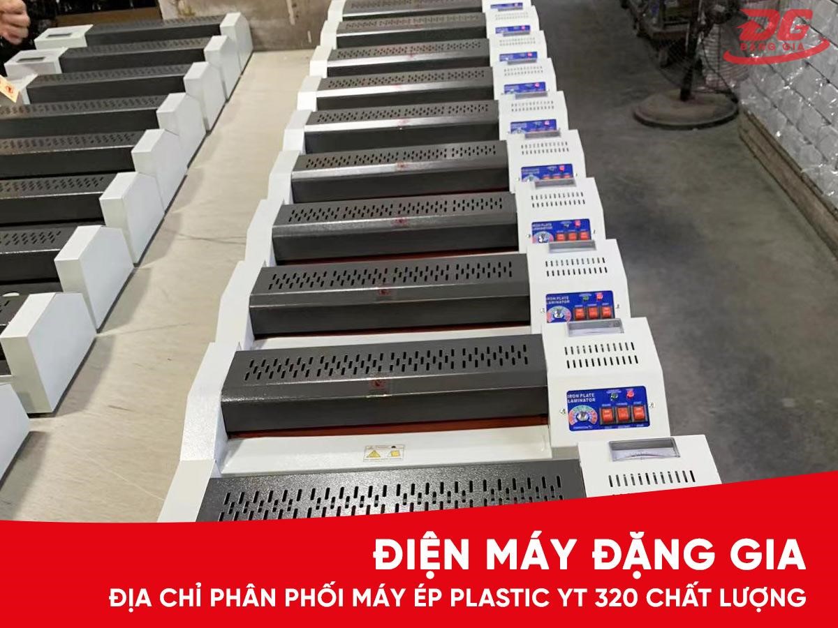 Máy ép plastic YT 320 Rulo lớn chính hãng, giá tốt