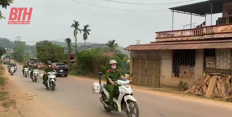 Thạch Thành: Xây dựng hình ảnh người chiến sỹ Công an đẹp trong lòng dân
