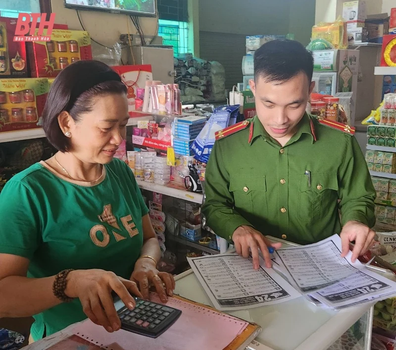 Thạch Thành: Xây dựng hình ảnh người chiến sỹ Công an đẹp trong lòng dân