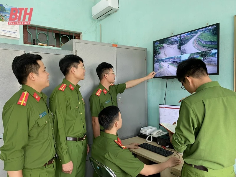 Thạch Thành: Xây dựng hình ảnh người chiến sỹ Công an đẹp trong lòng dân