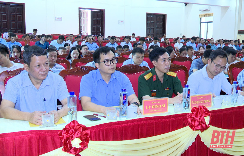 Thọ Xuân: Quán triệt, triển khai kế hoạch của BTV Huyện ủy về thực hiện các nghị quyết, quy định, quyết định, chỉ thị, kết luận của Trung ương và BTV Tỉnh ủy