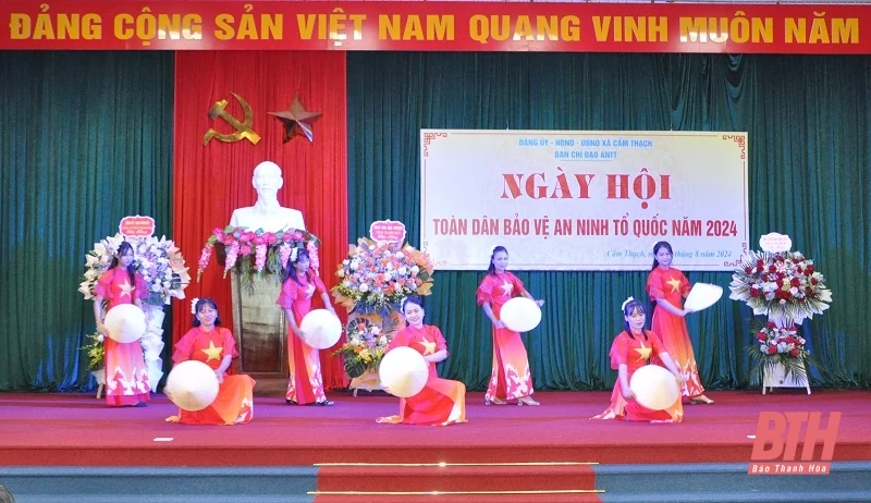 Ngày hội Toàn dân bảo vệ an ninh Tổ quốc” tại xã Cẩm Thạch