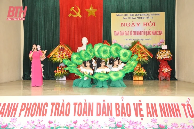 Ngày hội Toàn dân bảo vệ an ninh Tổ quốc tại xã Xuân Hồng