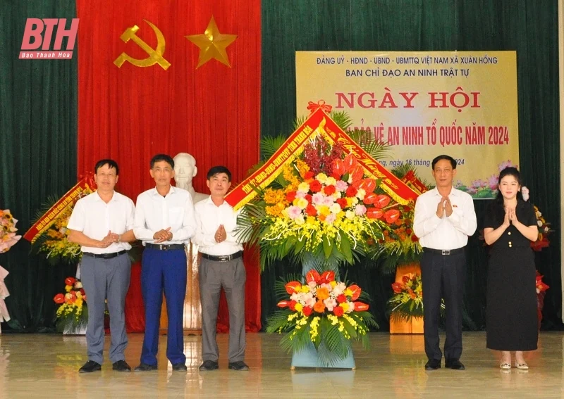 Ngày hội Toàn dân bảo vệ an ninh Tổ quốc tại xã Xuân Hồng