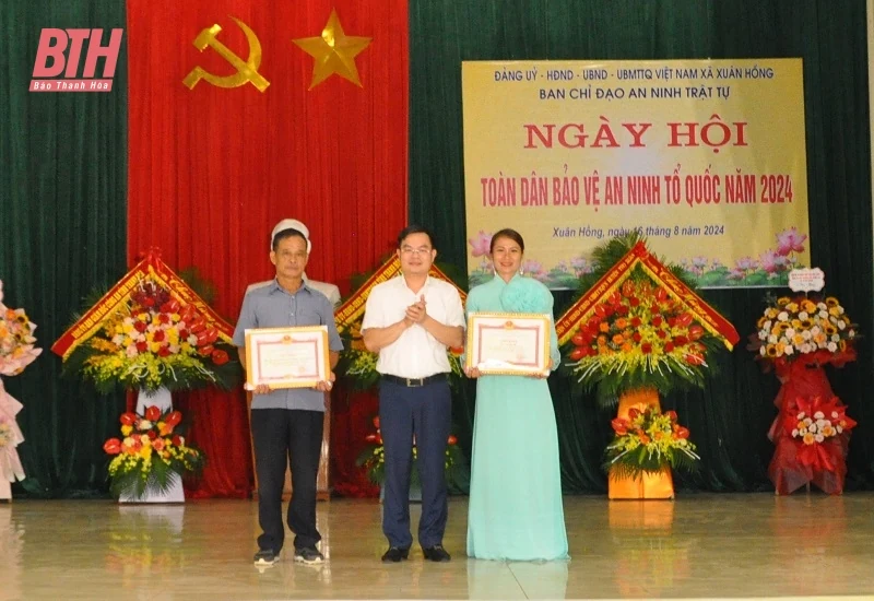 Ngày hội Toàn dân bảo vệ an ninh Tổ quốc tại xã Xuân Hồng
