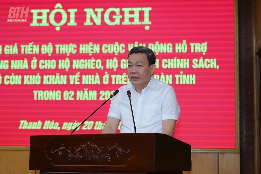 Thanh Hóa tiếp nhận hơn 122 tỷ đồng hỗ trợ xây dựng nhà ở cho m88 link mới nhất nghèo, gia đình chính sách, m88 link mới nhất còn khó khăn về nhà ở
