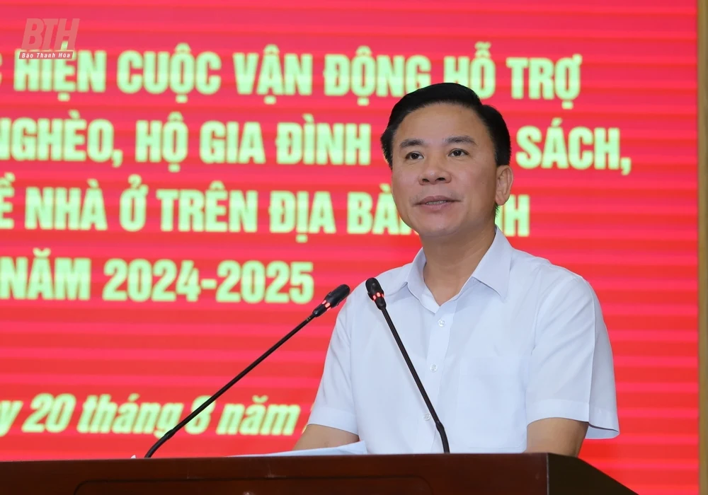 Thanh Hóa tiếp nhận hơn 122 tỷ đồng hỗ trợ xây dựng nhà ở cho m88 link mới nhất nghèo, gia đình chính sách, m88 link mới nhất còn khó khăn về nhà ở