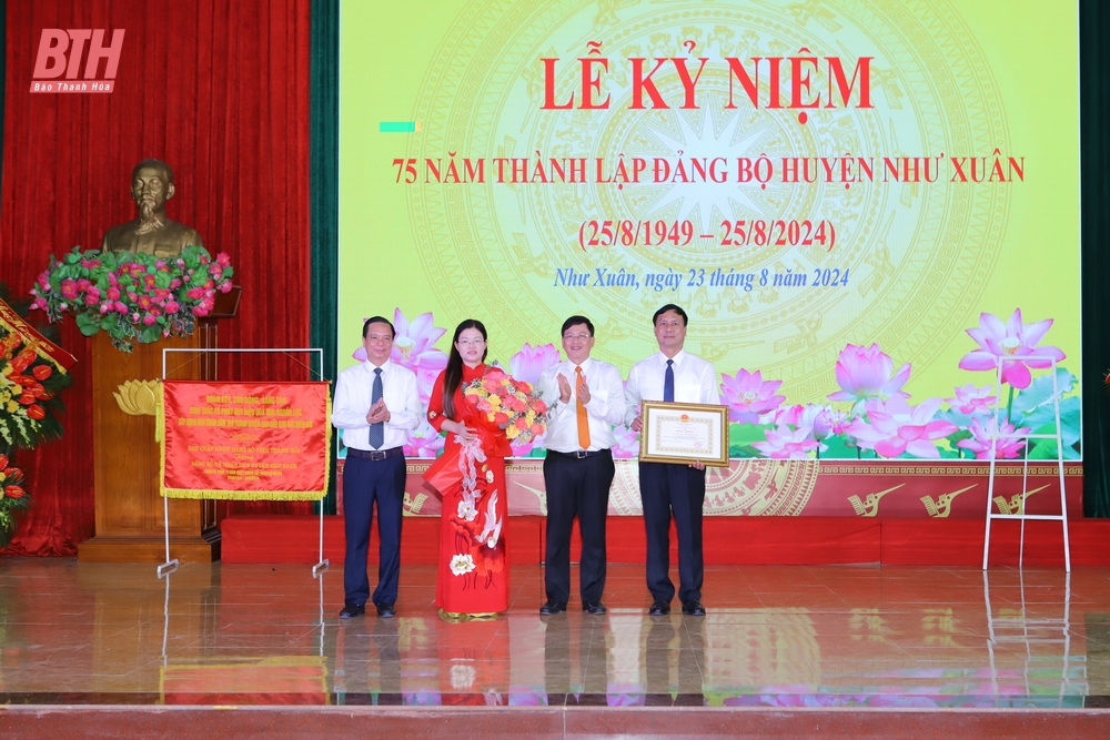 Đảng bộ huyện Như Xuân kỷ niệm 75 năm thành lập