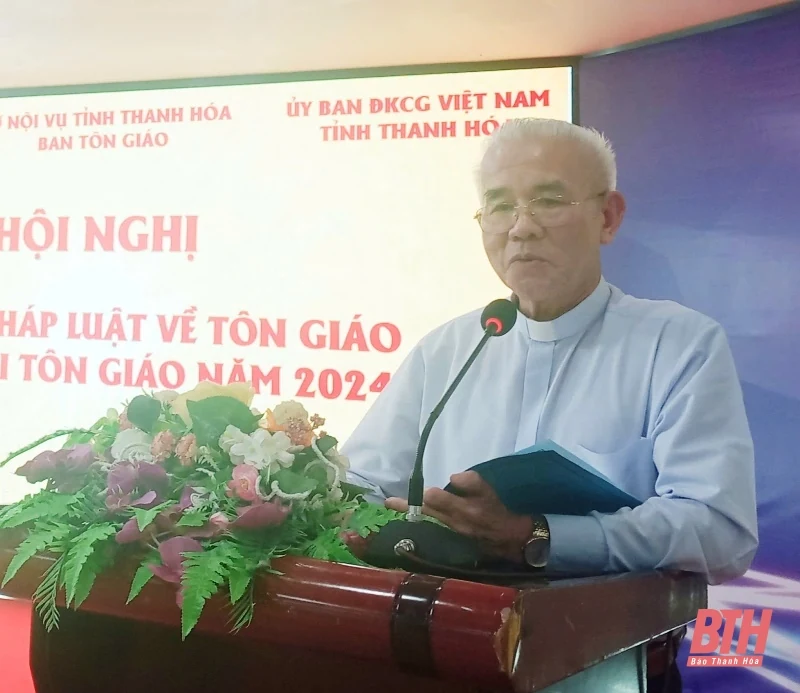 Phổ biến pháp luật về tôn giáo và đất đai tôn giáo năm 2024