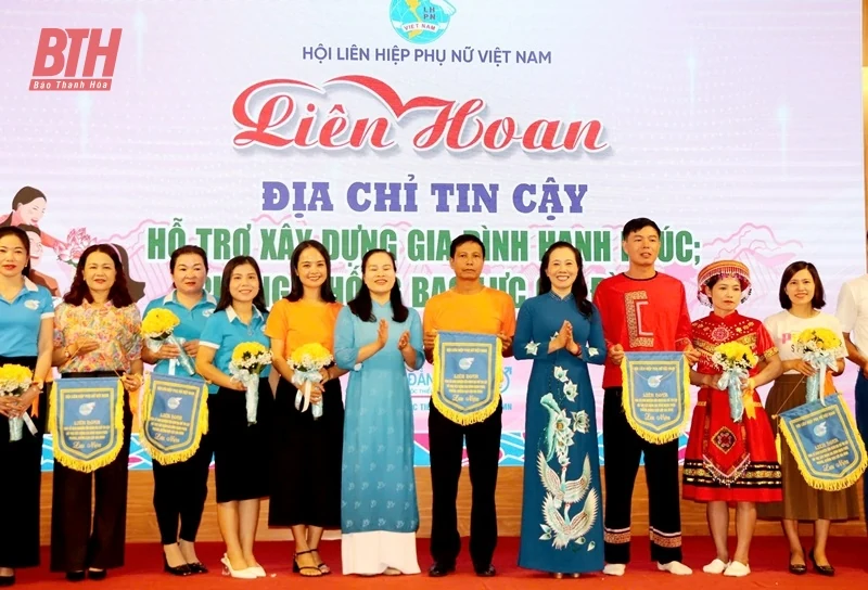 Liên hoan Địa chỉ tin cậy, hỗ trợ xây dựng gia đình hạnh phúc; phòng, chống bạo lực gia đình