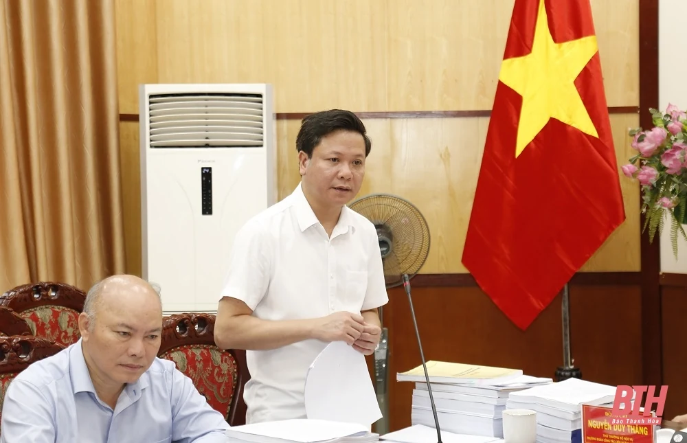 Khảo sát thực hiện sắp xếp, thành lập đơn vị hành chính đô thị trên địa bàn tỉnh Thanh Hóa