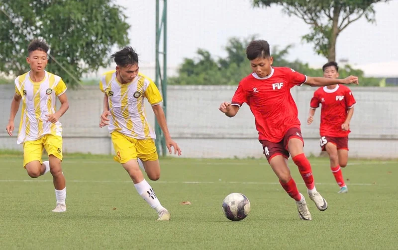 Xác định 12 đội lọt vào vòng chung kết Giải vô địch U15 quốc gia năm 2024