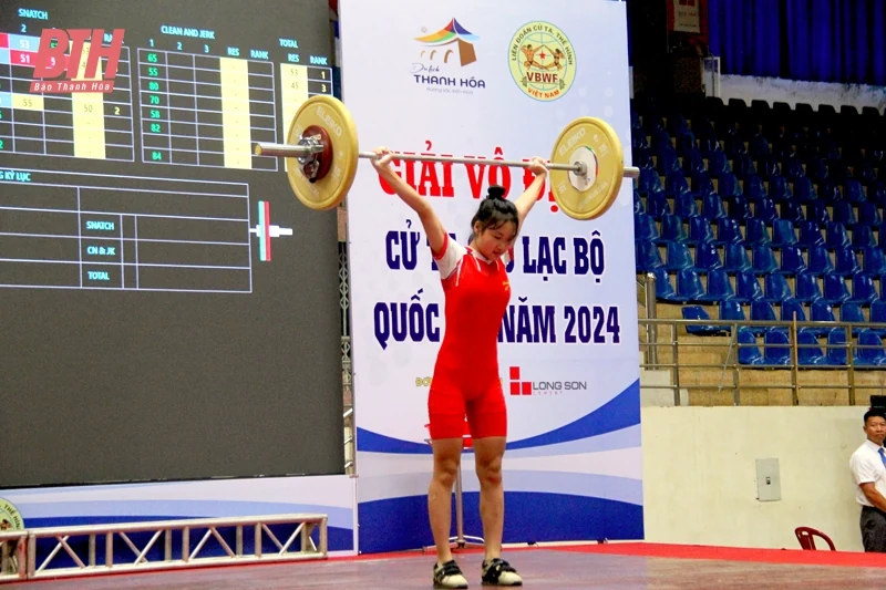 Khởi tranh Giải vô địch Cử tạ CLB quốc gia năm 2024