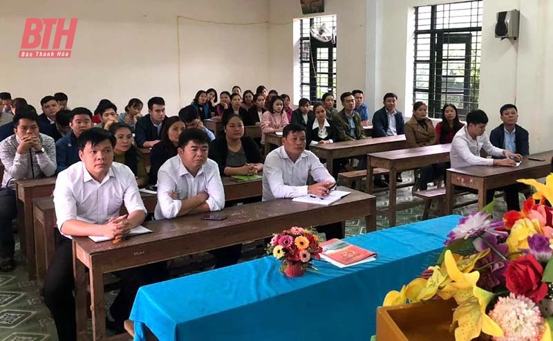 Chú trọng đào tạo, bồi dưỡng cán bộ, công chức, viên chức