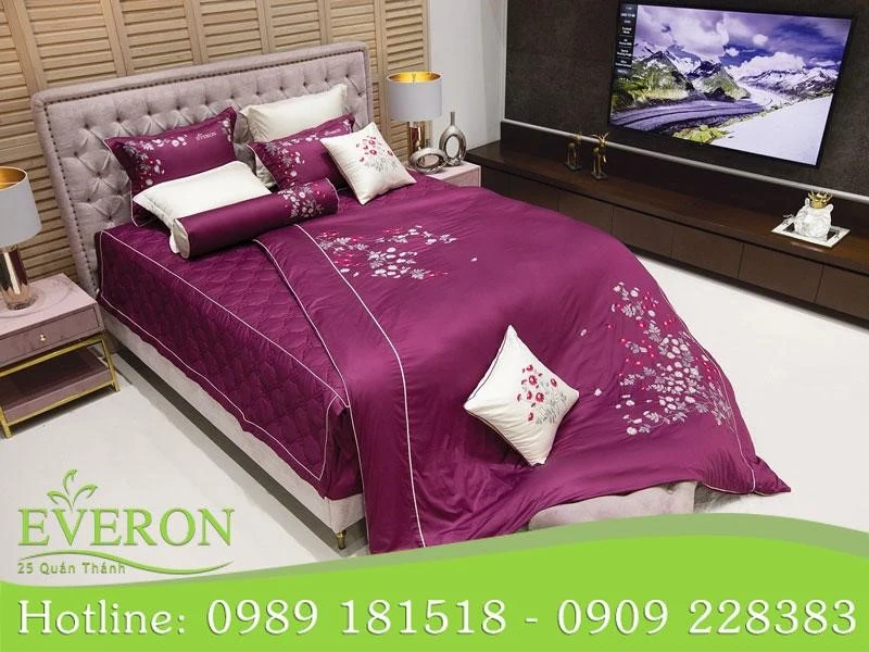 Dailyeveron chuyên bán bộ chăn ga gối đệm cưới Everon