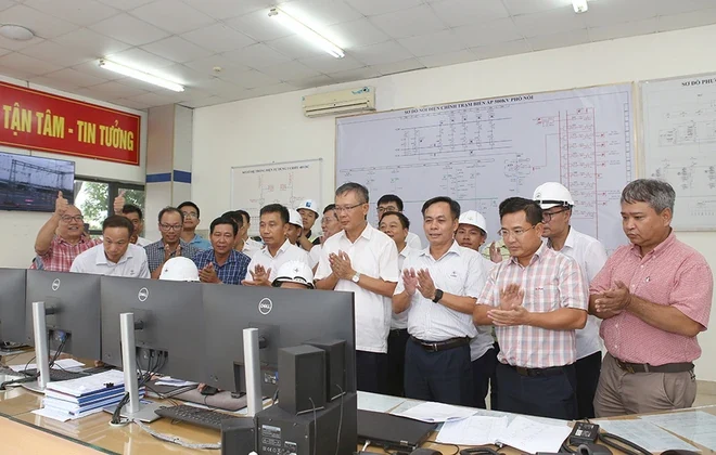 Hoàn thành đóng điện đường m88 trang chủ 3 đoạn Nam Định 1-Phố Nối