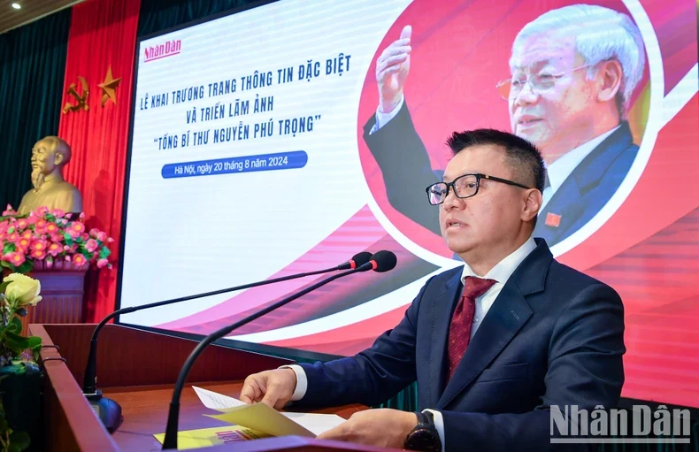 Khai trương Trang thông tin đặc biệt “Tổng Bí thư Nguyễn Phú Trọng - Nhà lãnh đạo có tâm, có tầm của Đảng”