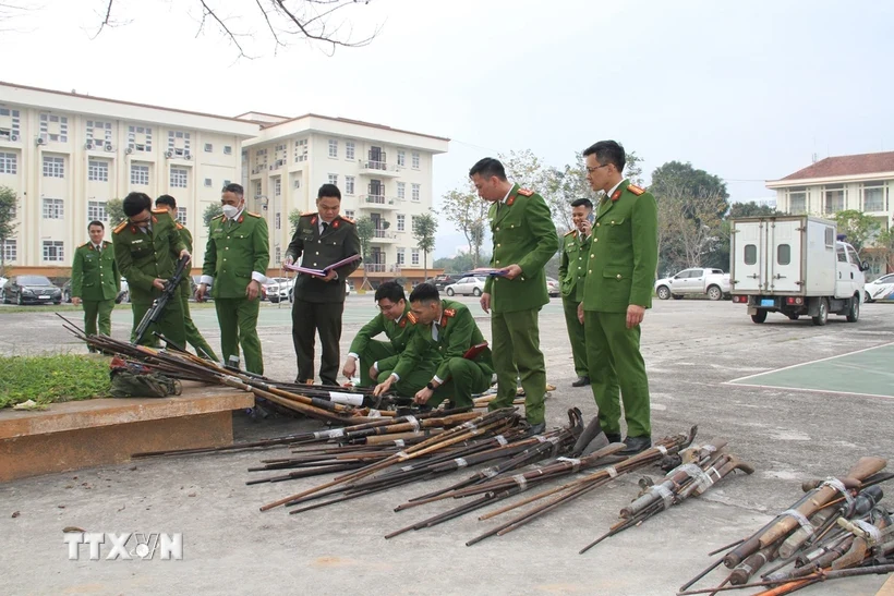 Triển khai thi hành nhà cái m88 Quản lý, sử dụng vũ khí, vật liệu nổ, công cụ hỗ trợ