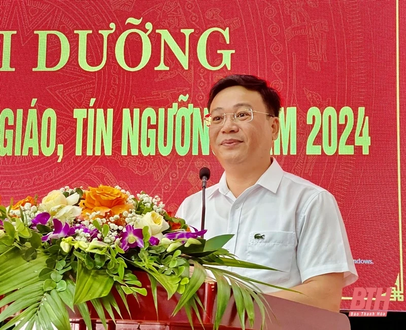 Bồi dưỡng nghiệp vụ công tác tín ngưỡng, tôn giáo năm 2024