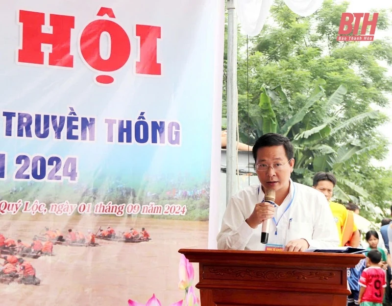 Về thị trấn Quý Lộc xem Lễ kèo nhà cái m88 đua thuyền truyền thống trên sông Mã 