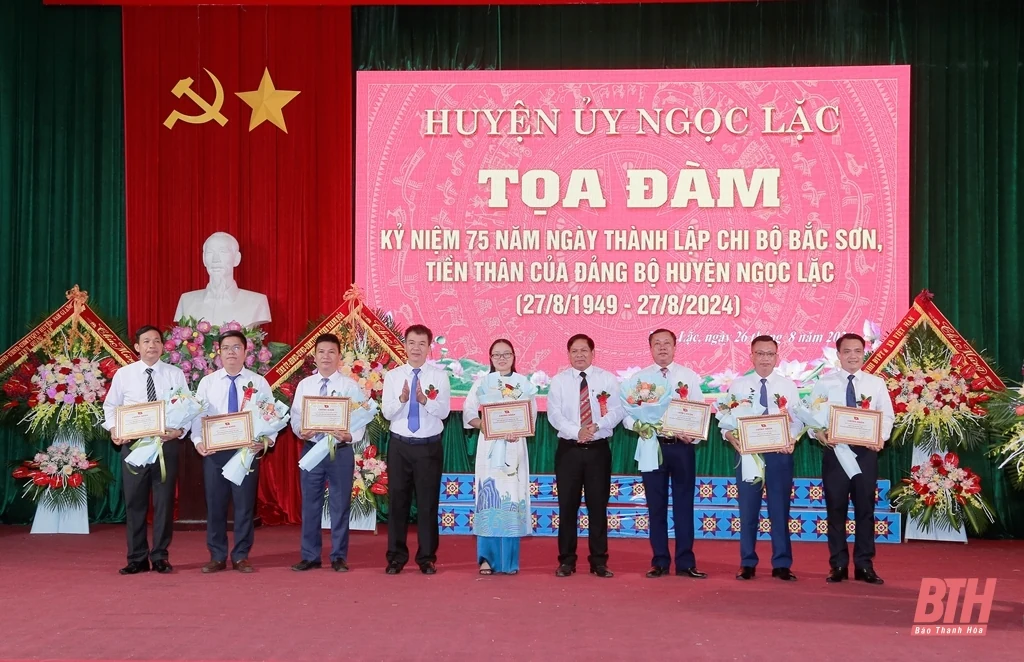 Kỷ niệm 75 năm ngày thành lập Chi bộ Bắc Sơn - tiền thân của Đảng bộ huyện Ngọc Lặc