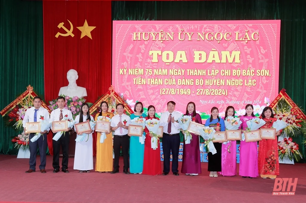 Kỷ niệm 75 năm ngày thành lập Chi bộ Bắc Sơn - tiền thân của Đảng bộ huyện Ngọc Lặc