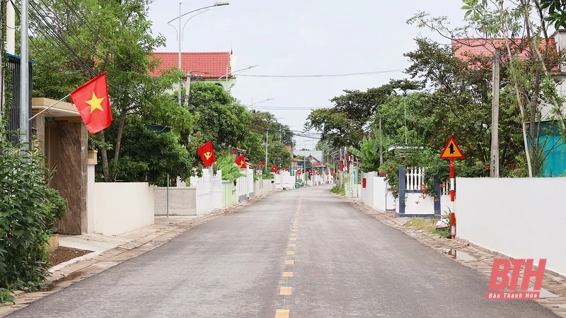 Thị xã Nghi Sơn rực rỡ cờ đỏ sao vàng dịp Quốc khánh 2/9